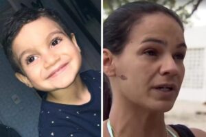 Benjamin se perdeu em uma praia de Guarujá/SP