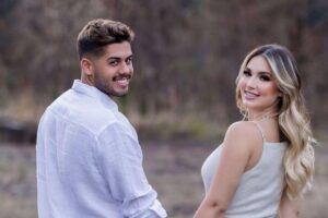 O casal espera o primeiro filho