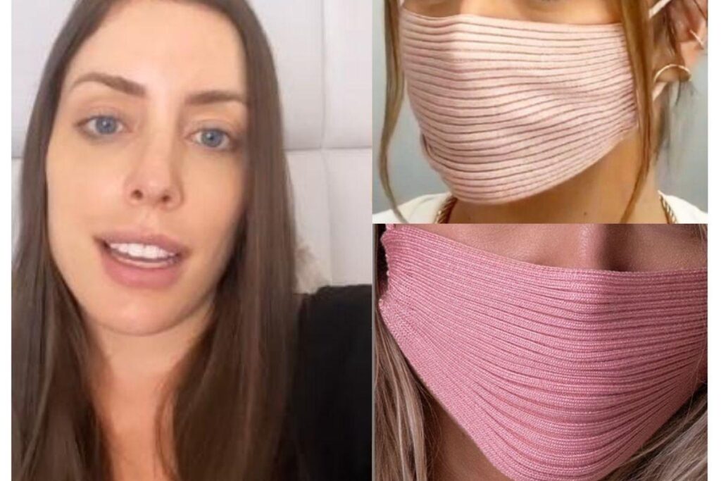 Fabiana Justus, Giovanna Ewbank e outras famosas apostaram na máscara de tricô: pode ou não?