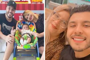 Os dois são pais de Leo, de 11 meses