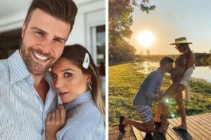 Os dois são pais de Gabriel