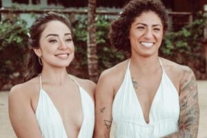 O casal espera por um menino