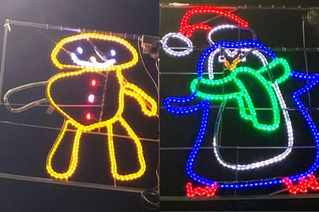 Os designs foram feitos com base em desenhos de crianças