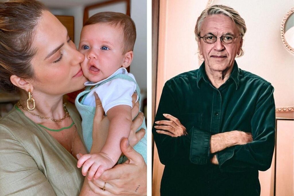 Giovanna Ewbank diz que Zyan nasceu ao som de música de Caetano Veloso