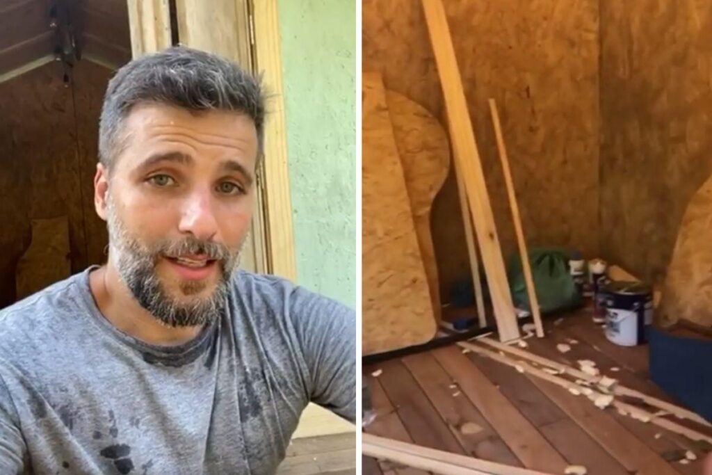 As obras começaram em julho