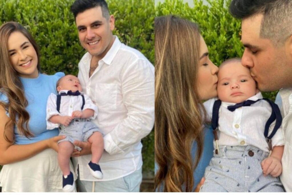 O casal agradeceu o apoio