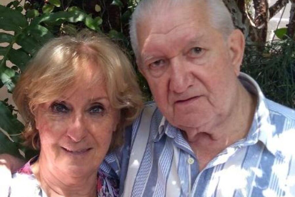 O casal estava junto há 57 anos