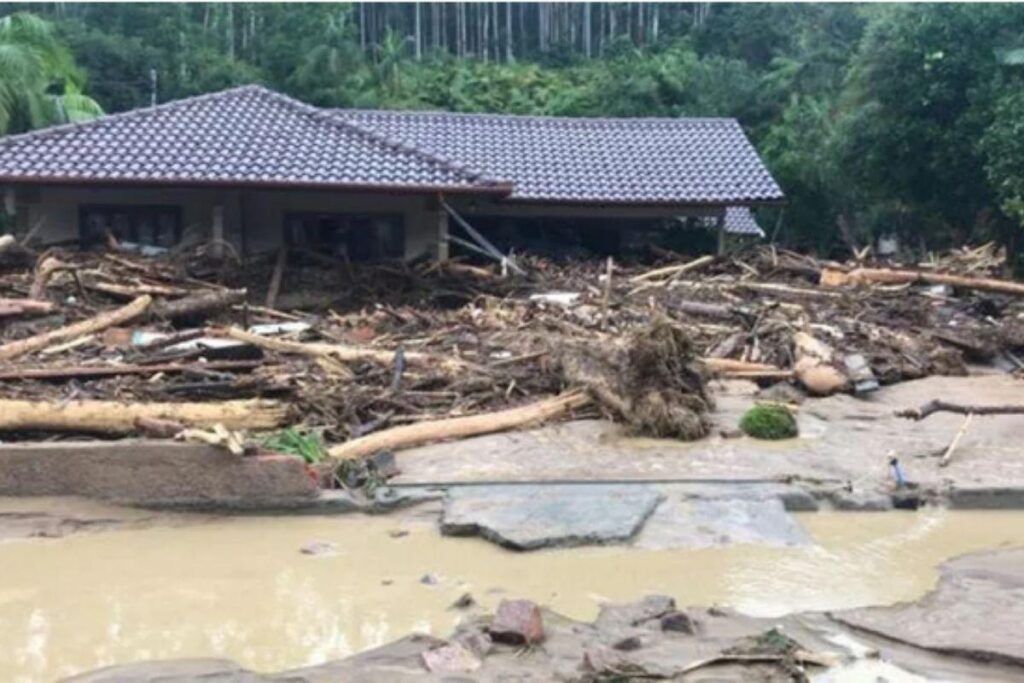 A chuva durou cerca de 12 horas, que corresponde para a expectativa do mês de dezembro inteiro