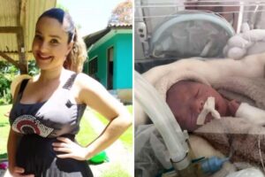 Daiana não sabe que a filha nasceu