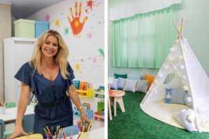 Karina Bacchi entrega novos ambientes para organização que ela e a mãe, Nádia Bacchi apoiam