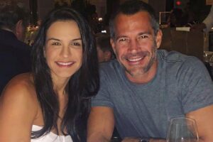 Malvino Salvador com Kyra Gracie e as duas filhas do casal