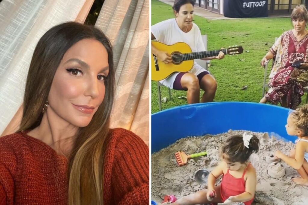 Ivete escolheu um tema baita legal para o Halloween, mas foi Marina que chamou a atenção