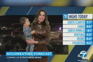 Ele deu os primeiros passos ao vivo