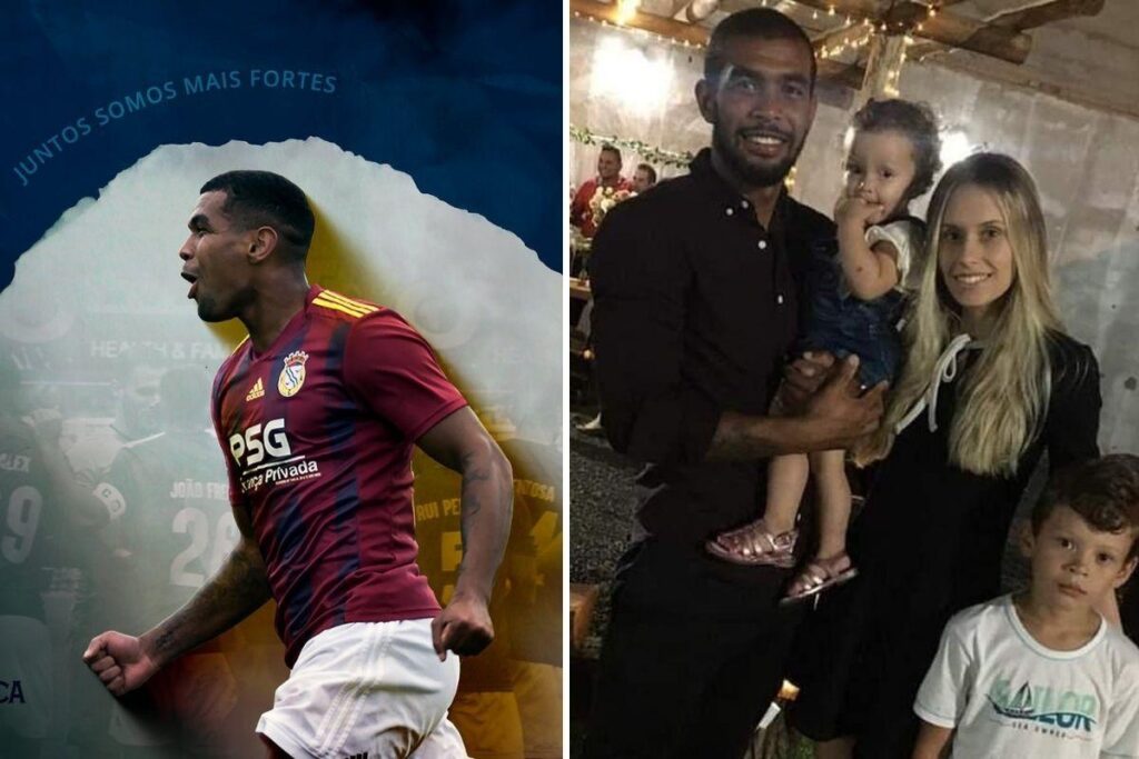 Ele deixou dois filhos pequenos