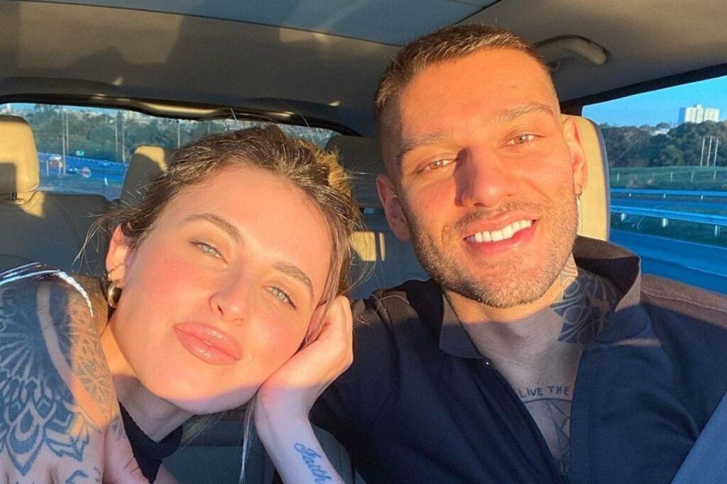 Lorena está na reta final da gestação