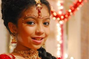 Atualmente, ela está com 21 anos