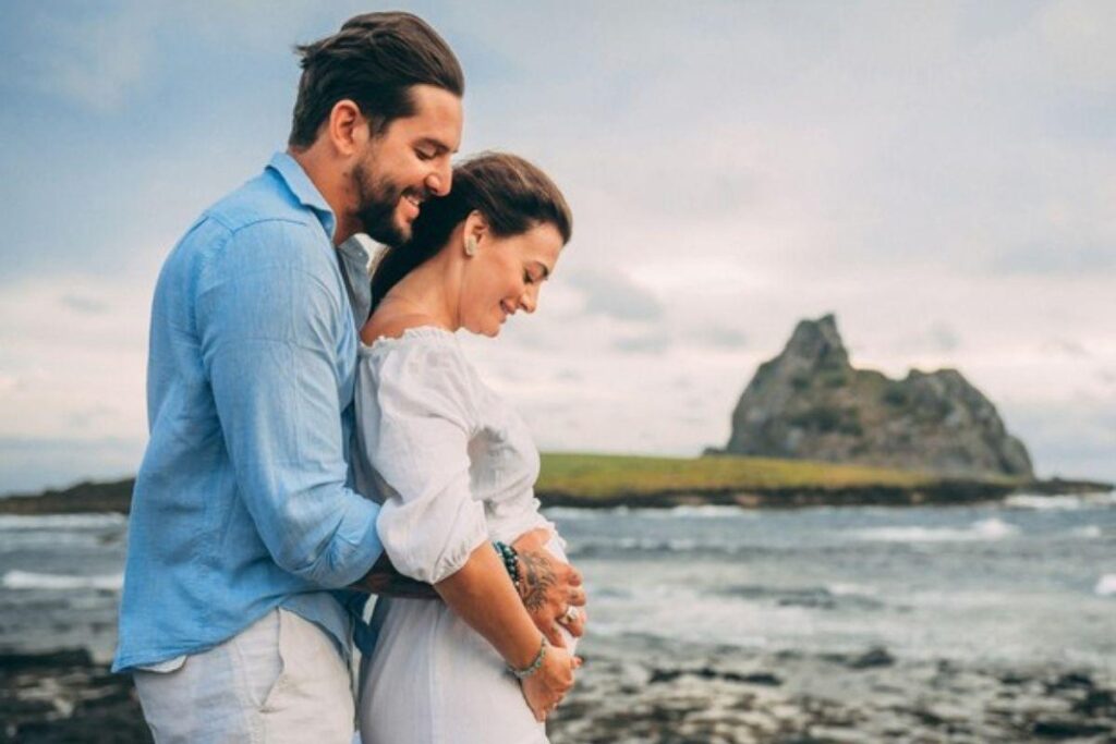 Ele revelou que o segundo filho se chamará Matteo