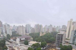 Belo Horizonte passou por fortes chuvas no final de semana