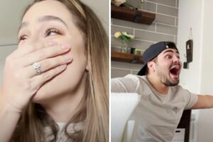 Mãe usou jeito criativo para contar que estava grávida ao marido