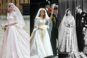 Vestido de noiva da Rainha Elizabeth custou 30 mil libras