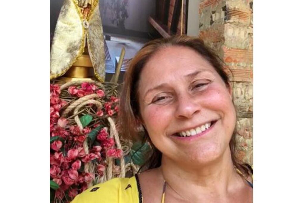 Ela relembrou o parto da neta