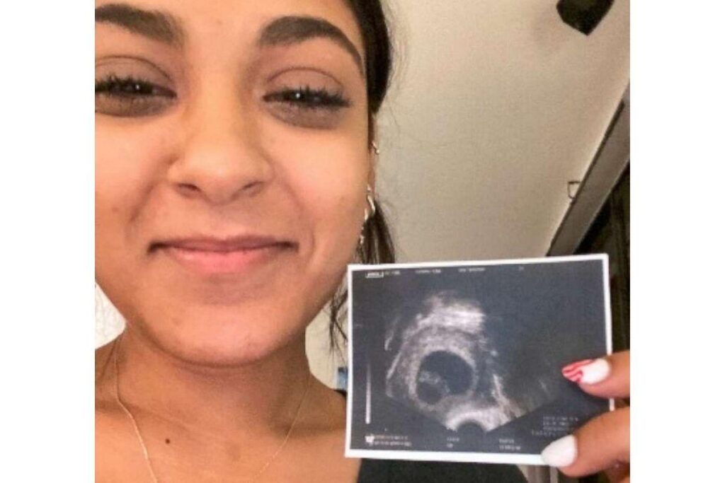 Ela surpreendeu os filhos