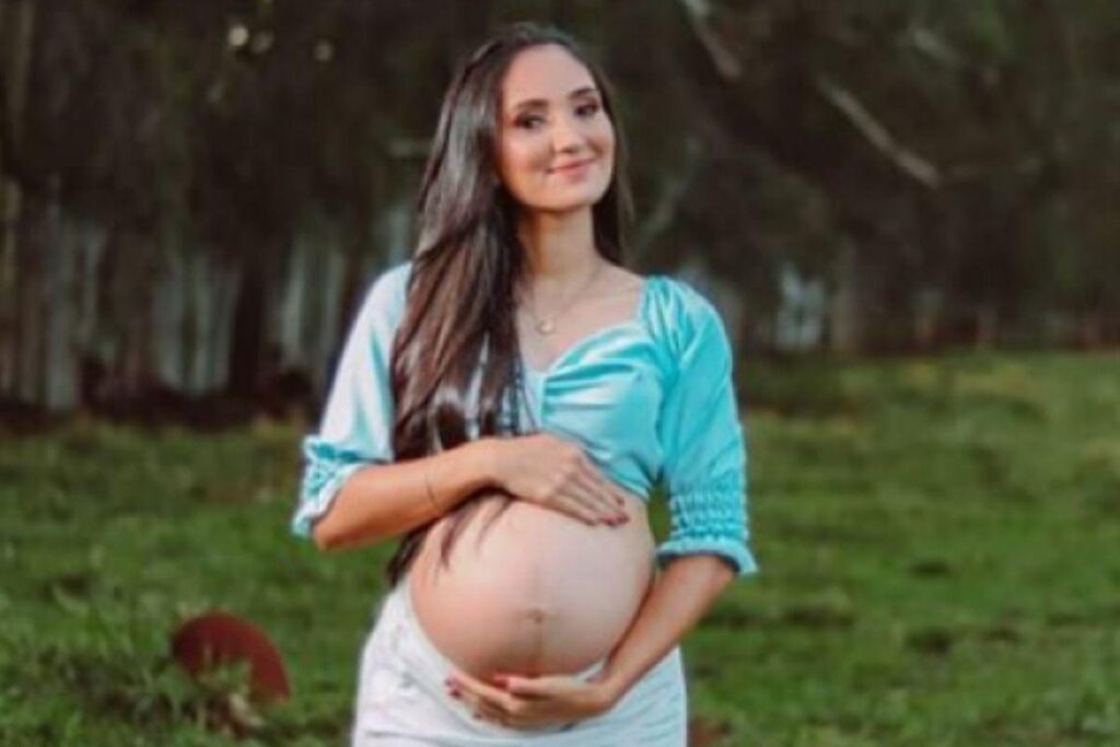 Ela ficou desamparada