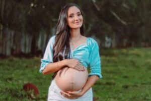 Ela ficou desamparada