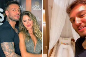 Lucas Lucco e Lorena Carvalho estão ansiosos para a chegada do primeiro filho
