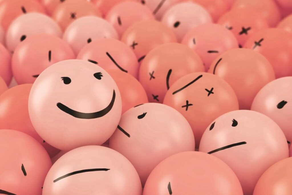 Quando der vontade de sorrir, sorria; mas se der vontade de chorar, deixe correr