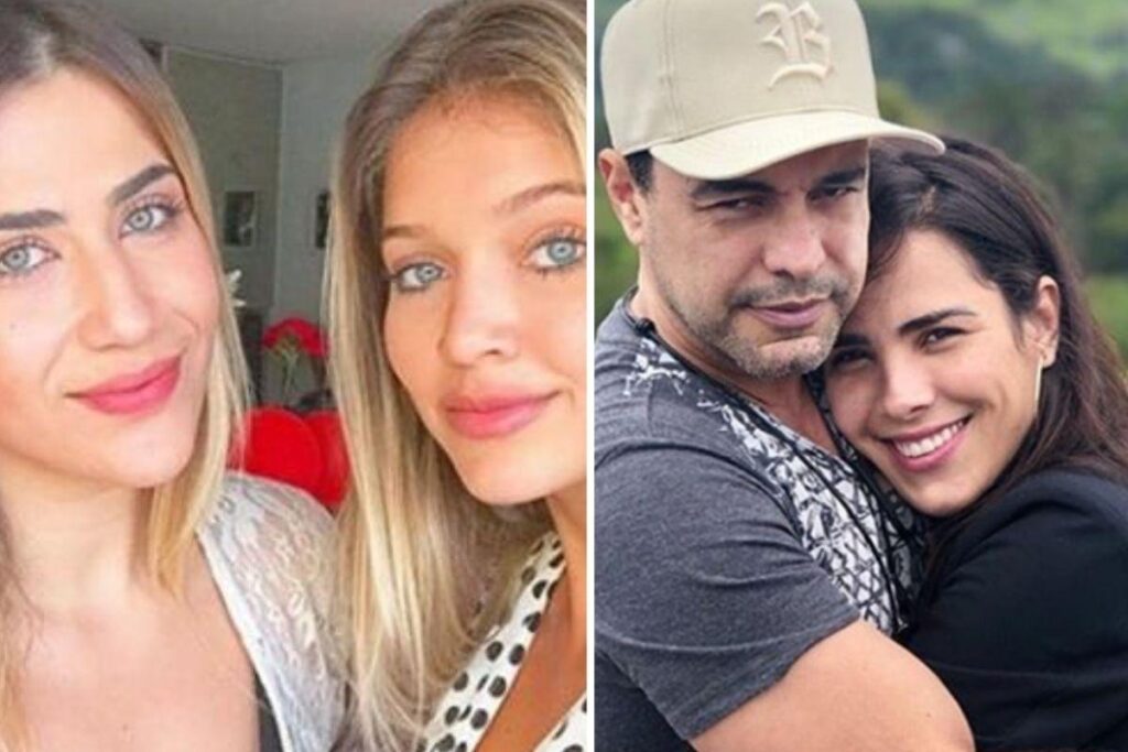 Lyandra Costa e Jéssica Beatriz são filhas de Leandro e Leonardo