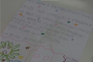 Menina de 7 anos doa dinheiro para ajudar hospital a passar pelas dificuldades da pandemia