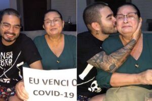 Mãe de Yudi Tamashiro fala sobre internação por Covid