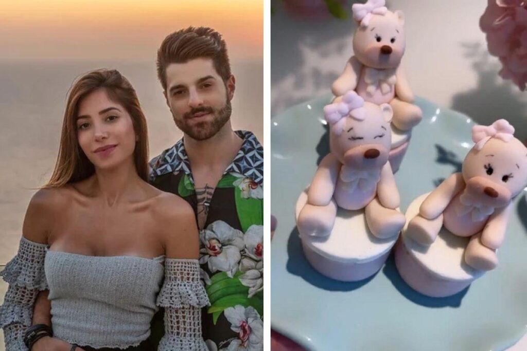 Romana Novais celebra três meses de Raika