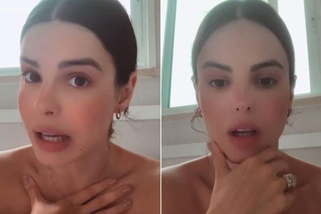 Sthefany Brito rebate comentários após postar foto de biquíni