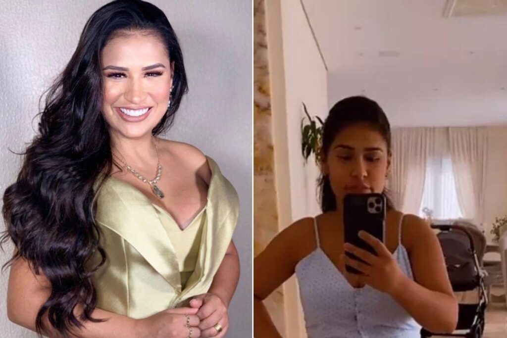 Simone fala sobre corpo após-parto de Zaya