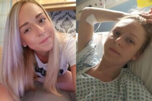 Laenne descobriu um tumor de 7 cm no colo do útero