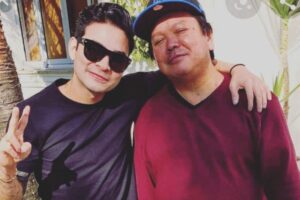 Yudi comentou melhora no estado de saúde do pai, que está internado com Covid-19