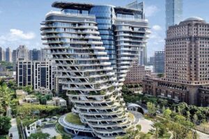 Prédio ecológico em Taiwan terá 23 mil árvores