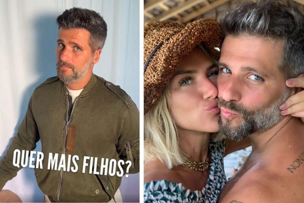 Pai de três, Bruno Gagliasso diz que quer ter mais filhos e nega volta às novelas