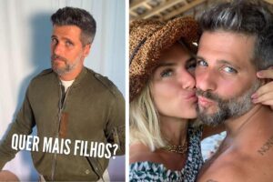 Pai de três, Bruno Gagliasso diz que quer ter mais filhos e nega volta às novelas