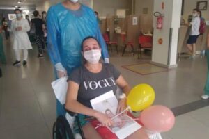 Grávida se recupera da Covid-19 em Santa Catarina