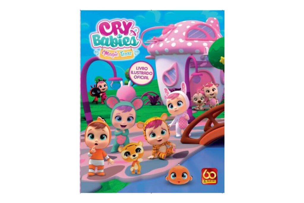 Tem novidade na área. O álbum de figurinhas oficial Cry Babies 2021 vai lançar no Brasil