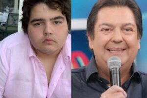 O filho do Faustão mostrou o resultado da bariátrica em foto com a irmã