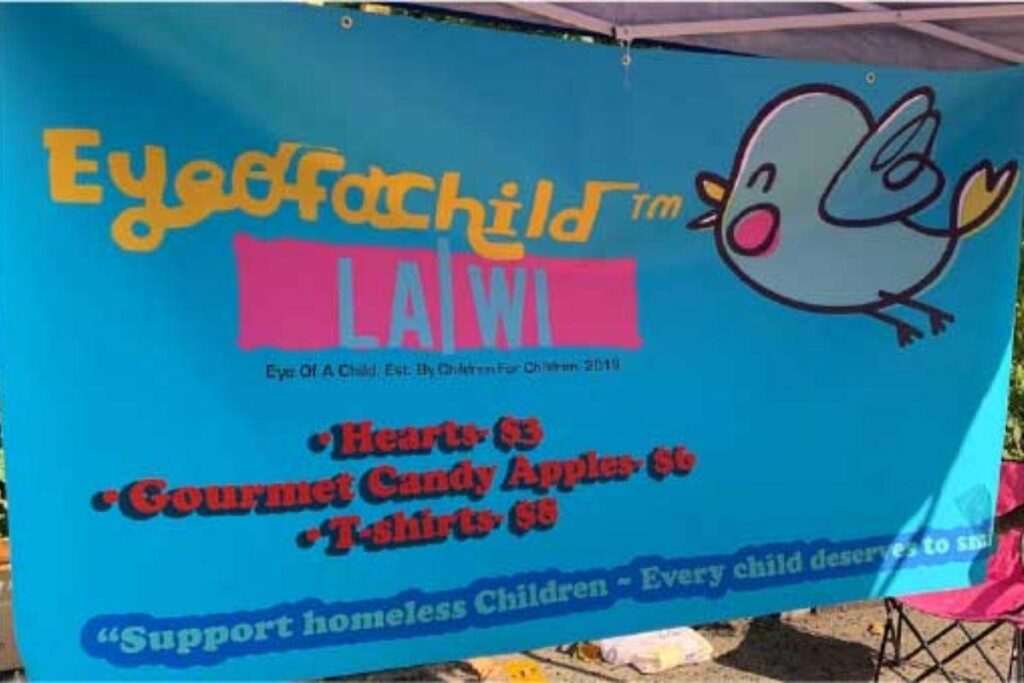 Menina de 8 anos cria instituição de caridade e ajuda crianças sem-teto