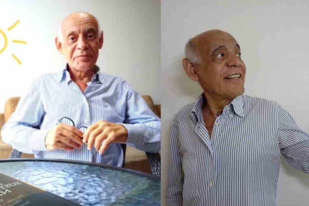 Idoso perde emprego e dá curso online