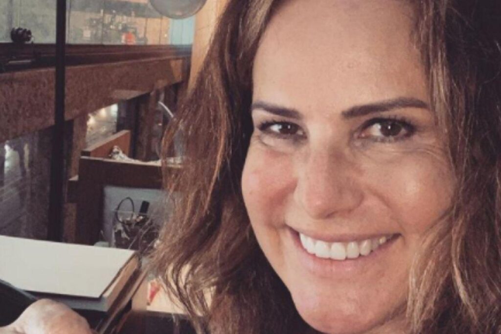 Renata Ceribelli é mãe de gêmeos, Marcela e Rodrigo