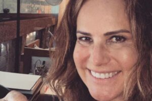 Renata Ceribelli é mãe de gêmeos, Marcela e Rodrigo