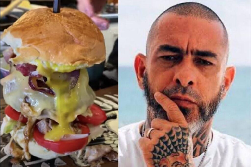 Hnerique Fogaça ensina a fazer o ‘Monstro Burguer’