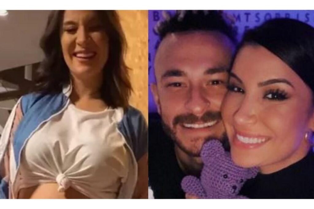 Bianca Andrade, Boca Rosa, mostrou tamanho da barriga no 6º mês da gravidez com Fred